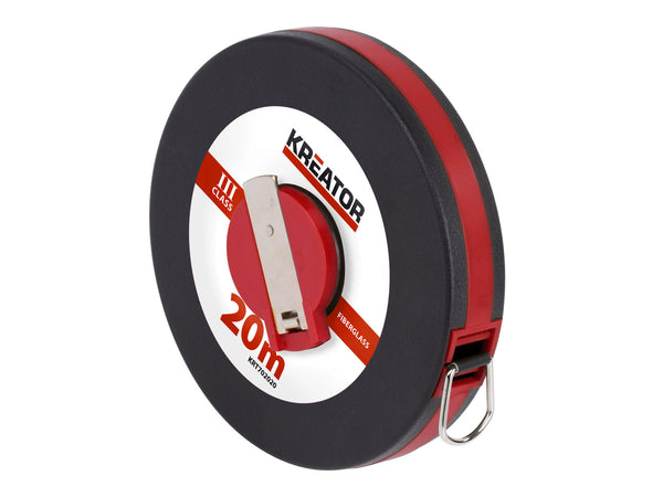 Kreator KRTH70104 rolmeter 20m glasvezel