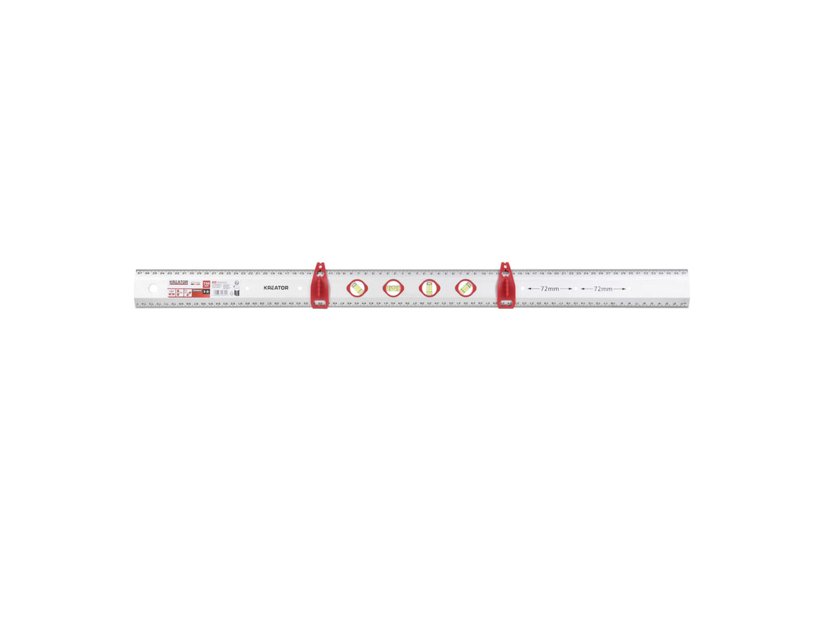Kreator KRTH70302 liniaal 75cm aluminium