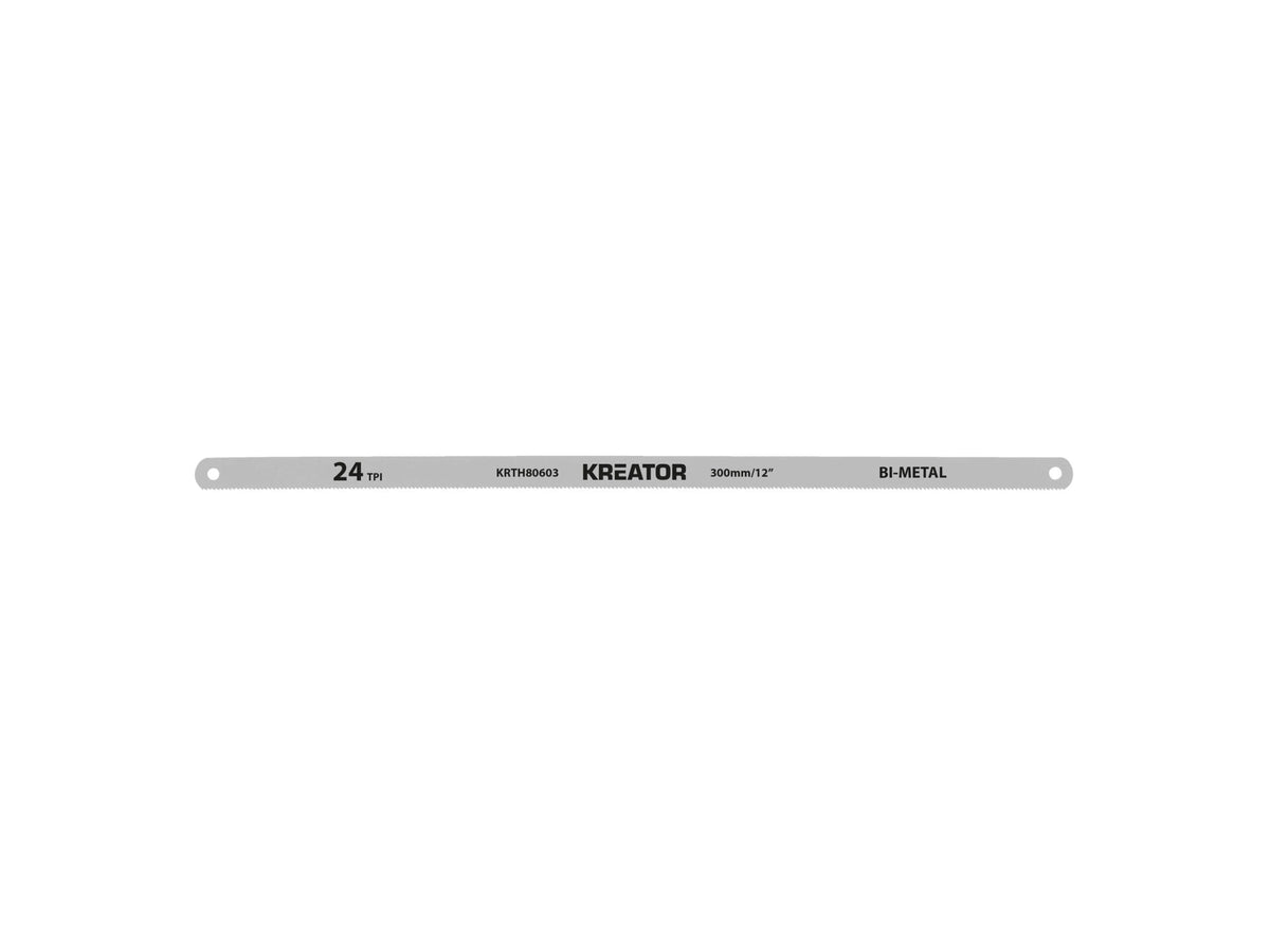 Kreator KRTH80603 zaagblad BIM 30cm 24 TPI metaal 2 stuks