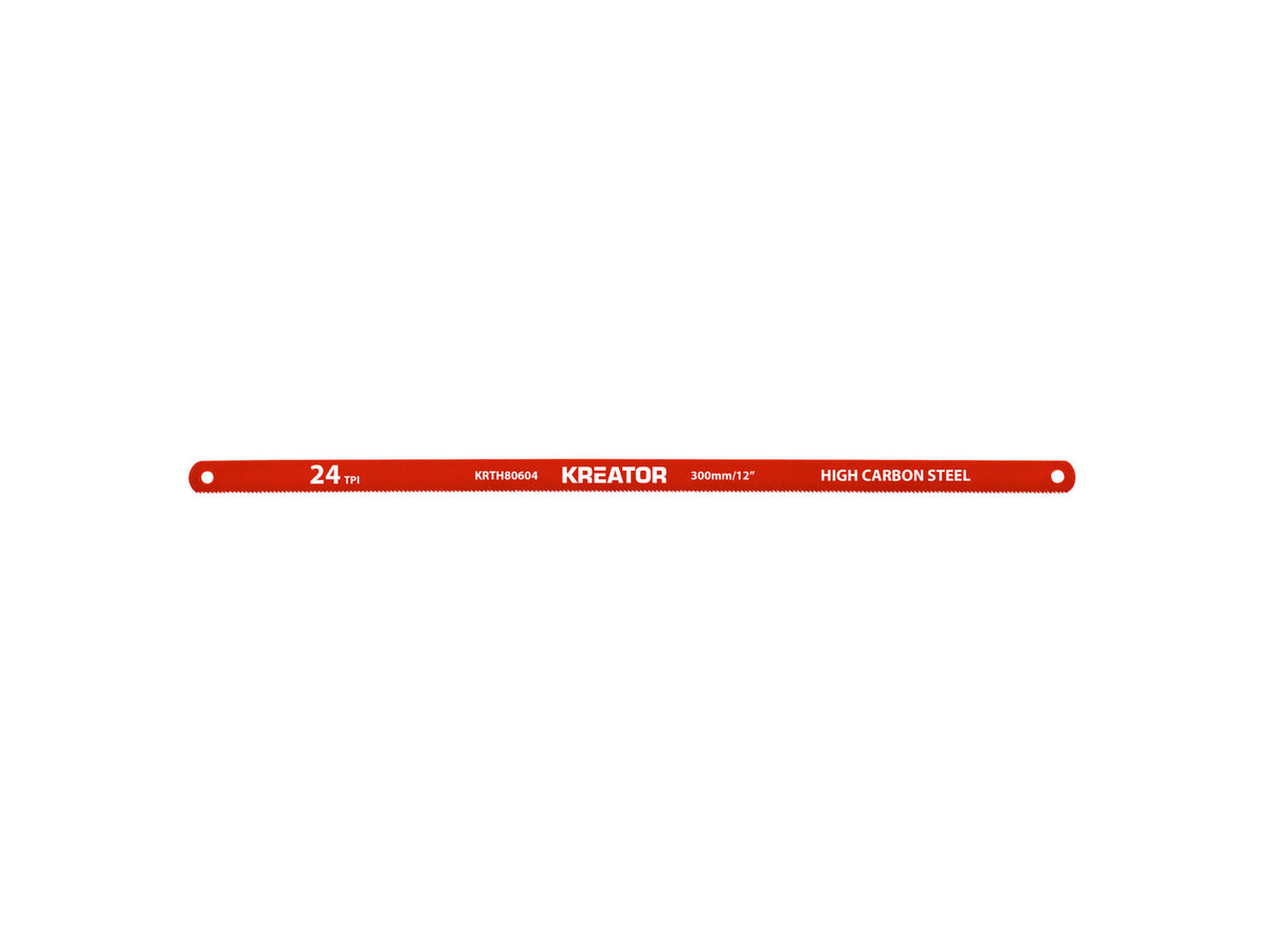 Kreator KRTH80604 zaagblad HCS 30cm 24 TPI metaal 2 stuks