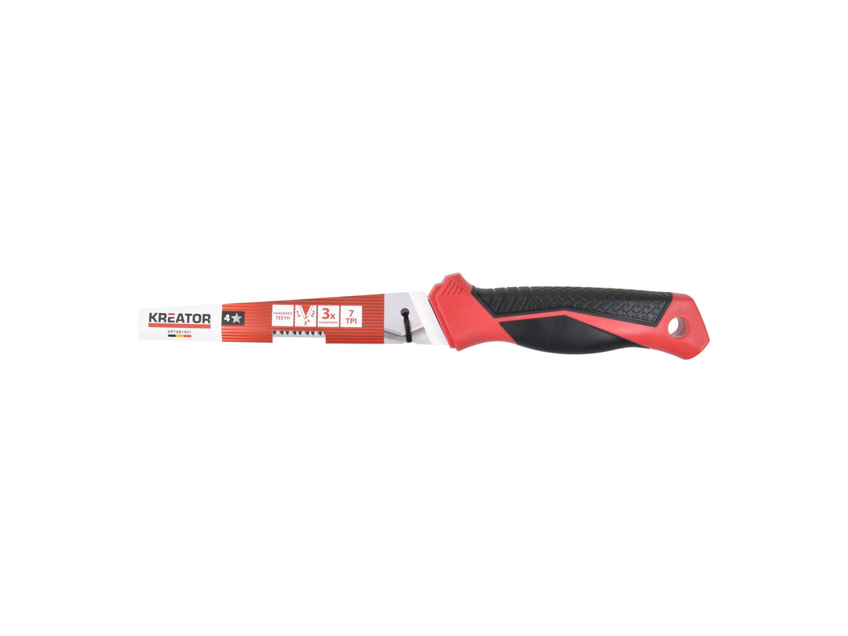 Kreator KRTH81001 gipsplatenzaag 16,5cm 7 TPI