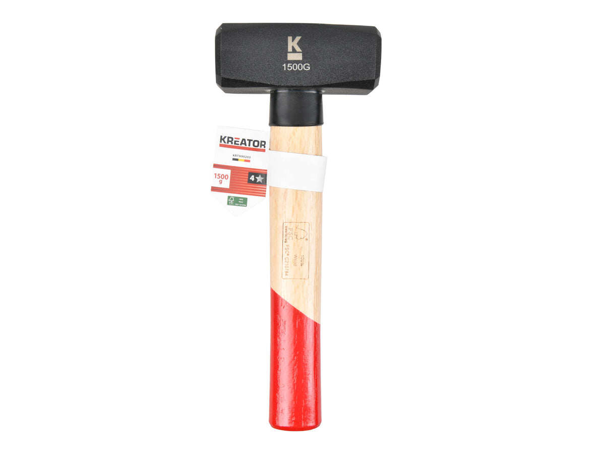 Kreator KRTH90203 moker 1500g hout