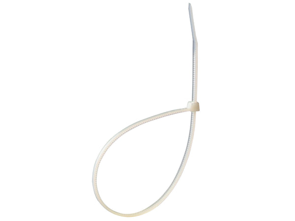 Profile Collier serre-câble 150x3,5 mm blanc 100 pièces