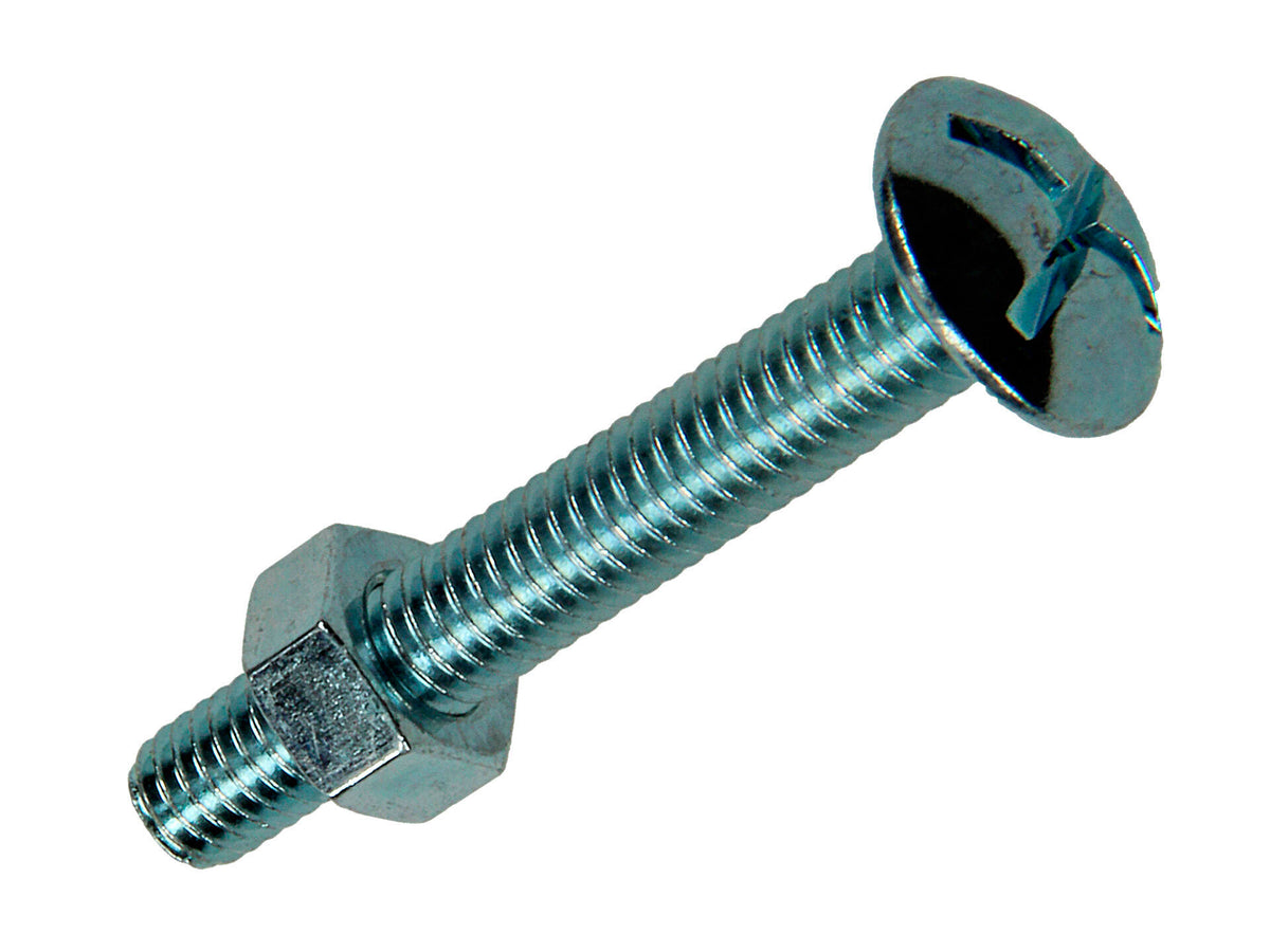 Mack Kachelbout met moer M6 40mm verzinkt 7 stuks