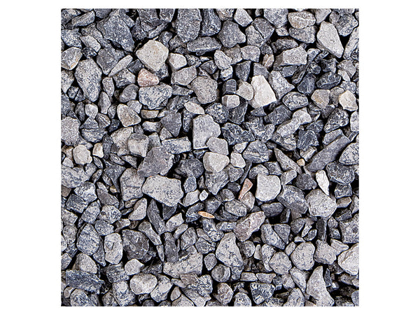 Gravier calcaire concassé 6,3-14 mm 25kg gris