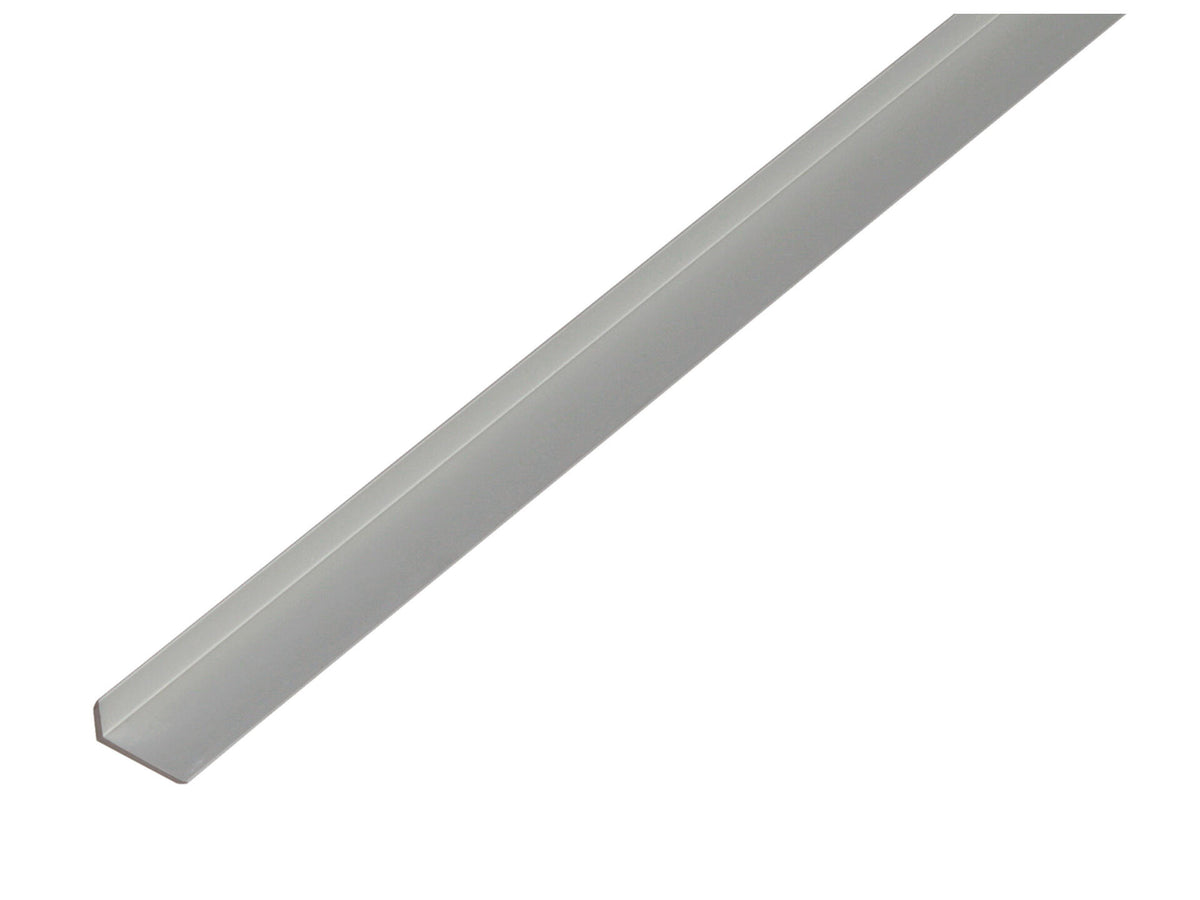 Kantbeschermingsprofiel 19,6x8,6x1,6 mm 200cm geanodiseerd aluminium zilver