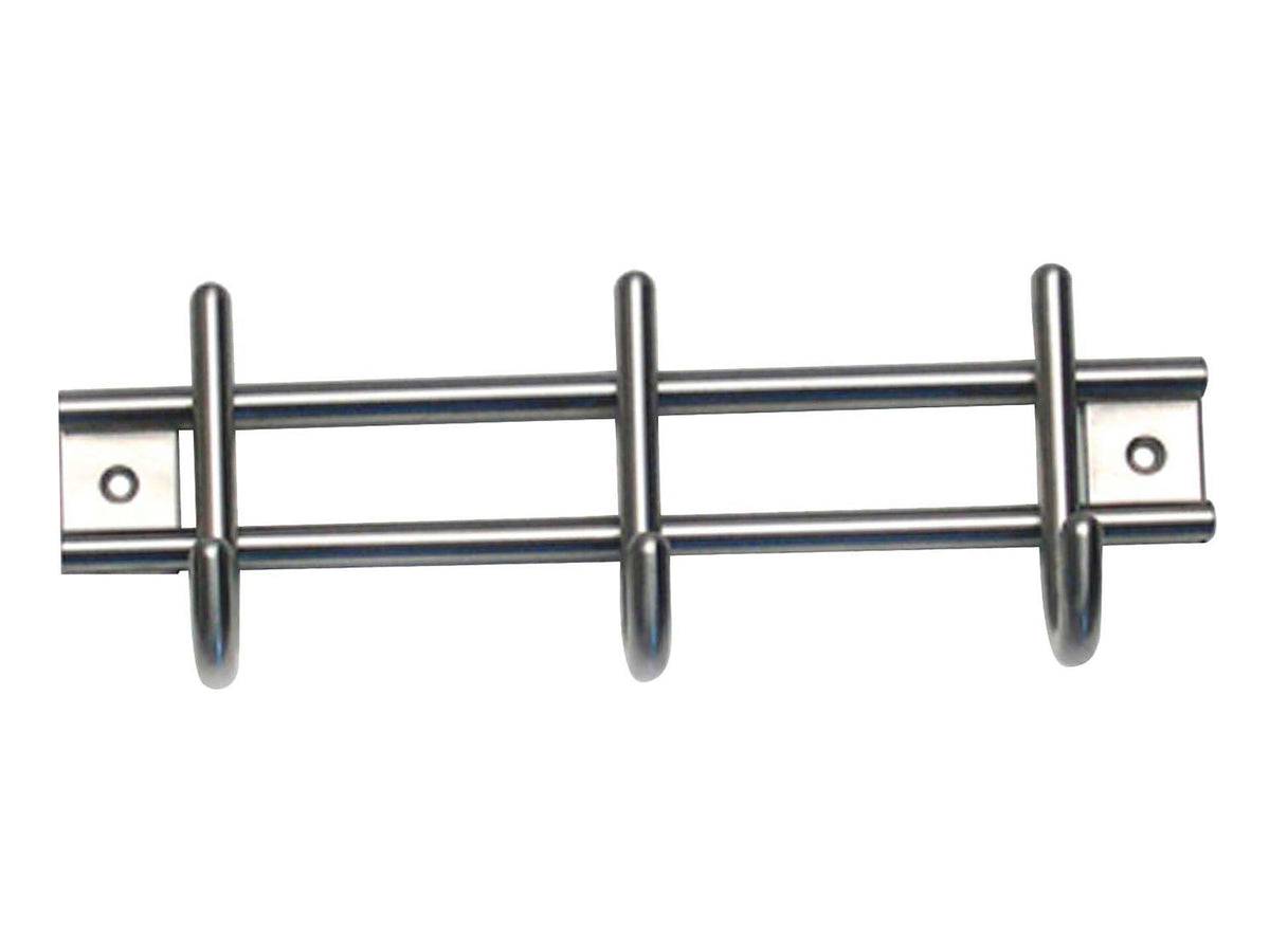 Linea Bertomani Kapstok 3 haken 220x80 mm inox