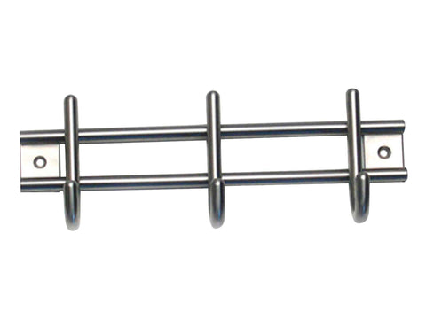 Linea Bertomani Kapstok 3 haken 220x80 mm inox