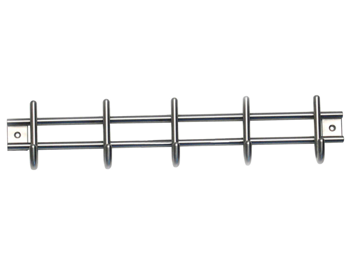 Linea Bertomani Kapstok 5 haken 380x80 mm inox
