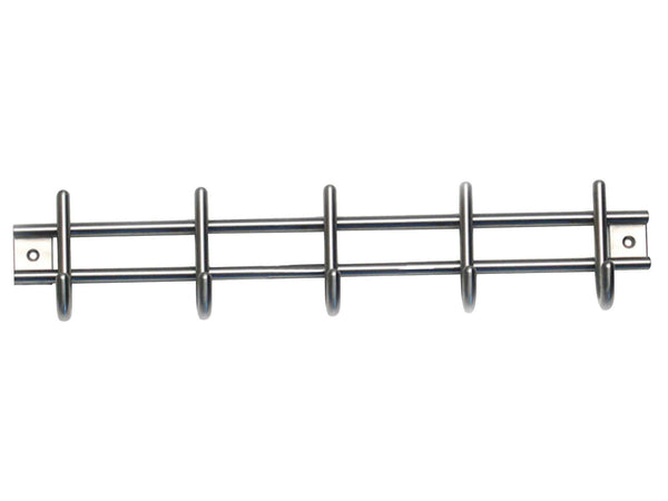 Linea Bertomani Kapstok 5 haken 380x80 mm inox