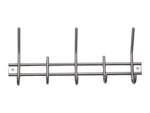 Linea Bertomani Portemanteau 8 crochets 380x150 mm inox