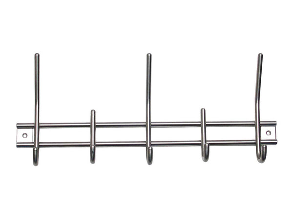 Linea Bertomani Kapstok 8 haken 380x150 mm inox