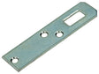 Mack Plaque de support portemanteau 8cm zingué 4 pièces