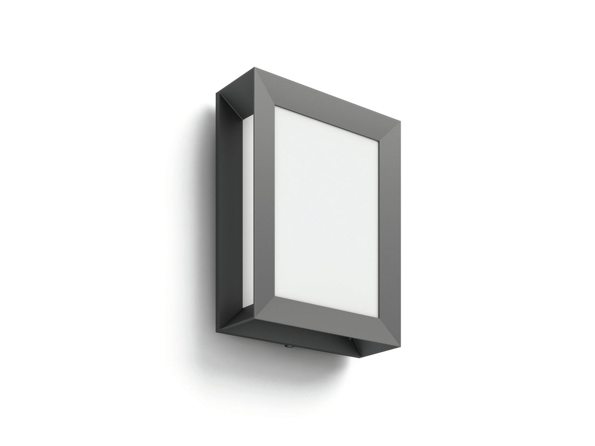 Philips Karp LED wandlamp 6W antraciet