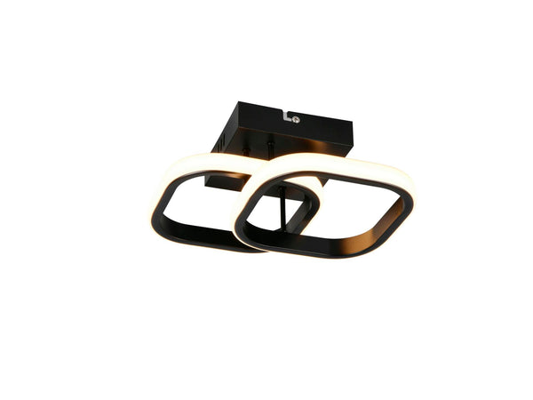 Reality Kasia plafonnier LED 7W noir mat
