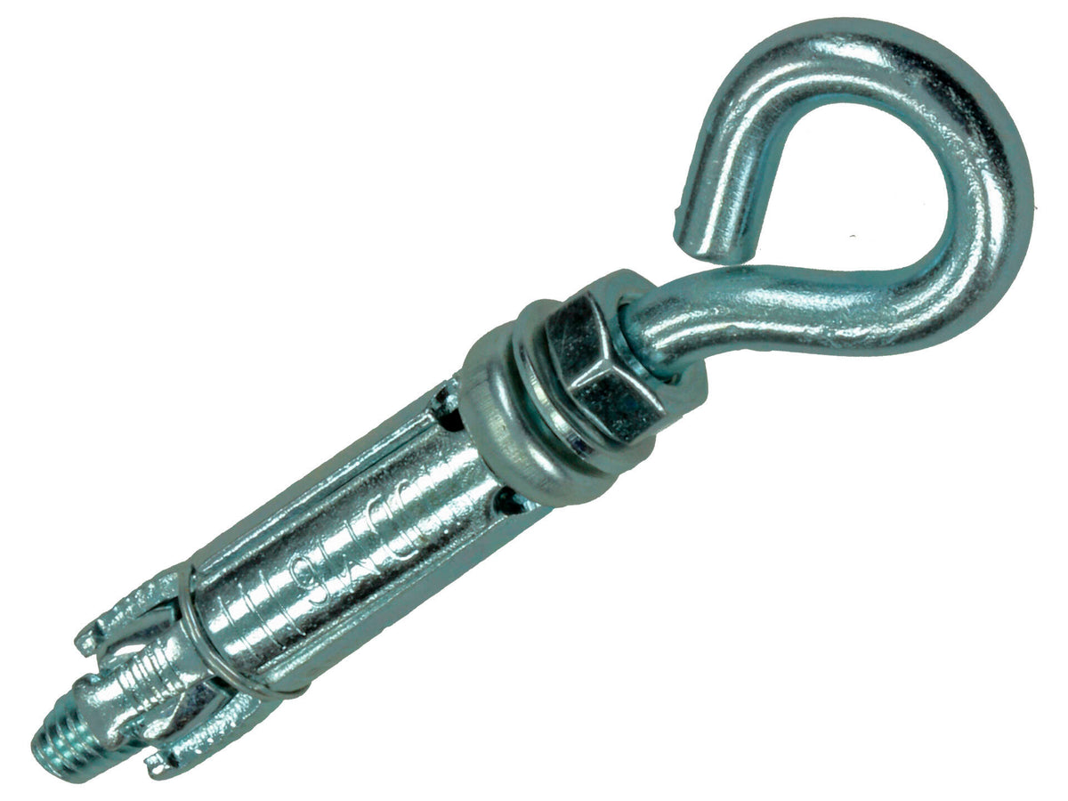 Mack Keilbouten M6 x 70mm diameter 10mm verzinkt 2 stuks