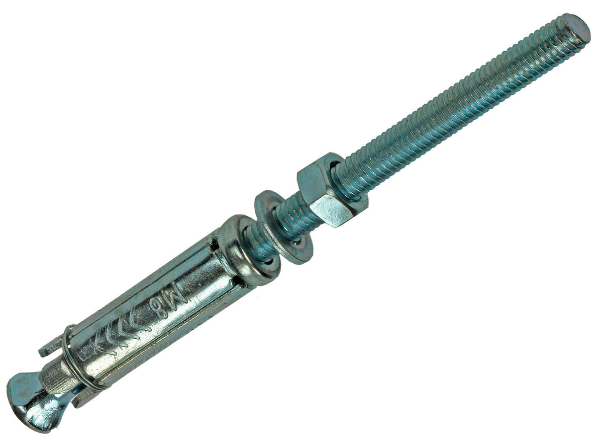Mack Keilbouten M8 x 140mm diameter 14mm 2 stuks