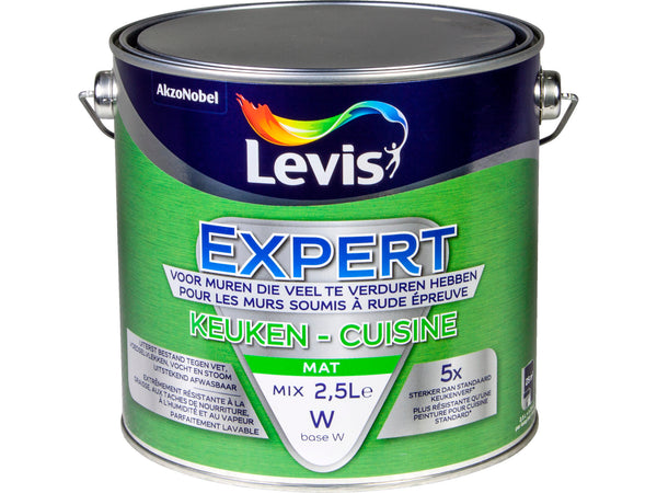 Levis Peinture cuisine Expert mat 2,5l W