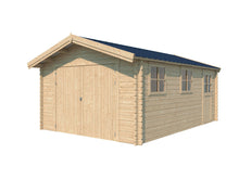Woodlands Kirkenes garage 565x385x255 cm bois protection anticondensation