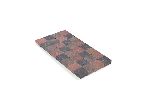 Klinkers getrommeld 10x10x4 cm herfstkleur