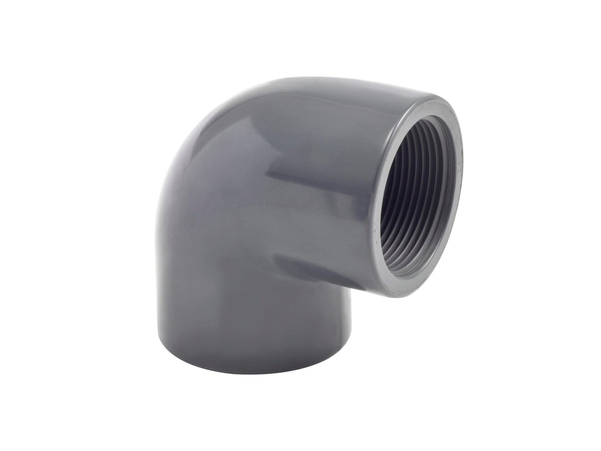 Knie 90° PVC 1" F