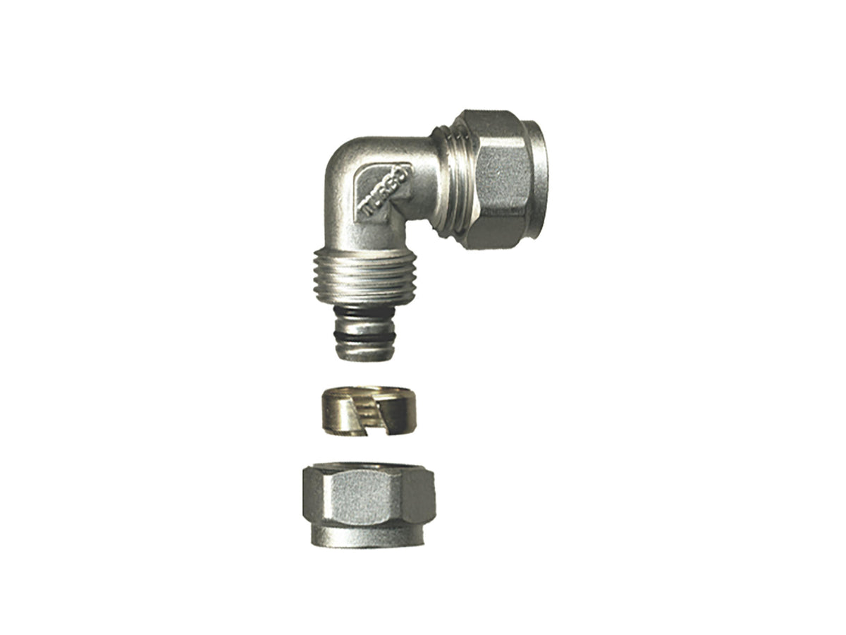 Saninstal Knie knelkoppeling 90° 20mm