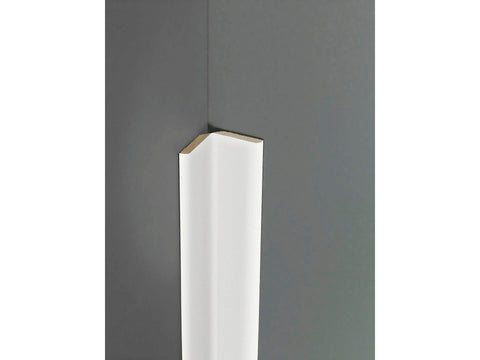 Maestro Kniklijst 50x2 mm 270cm noble crystal white 2 stuks