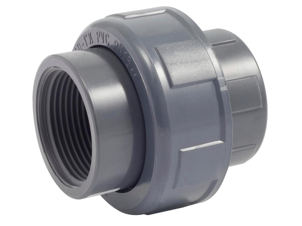 Koppeling PVC 1" F
