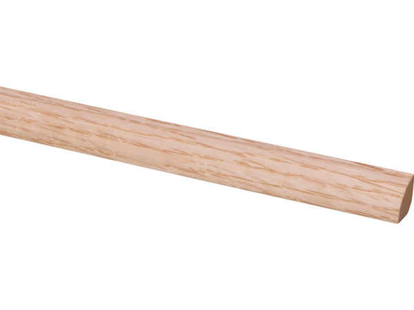 Moulure quart-de-rond 13x13 mm 240cm placage chêne