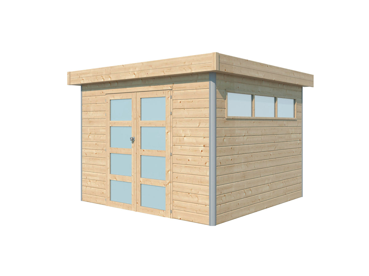 Woodlands Kyoto I tuinhuis 295x295x235 cm hout anticondensbescherming