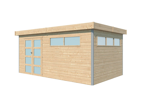 Woodlands Kyoto IV tuinhuis 485x295x235 cm hout anticondensbescherming
