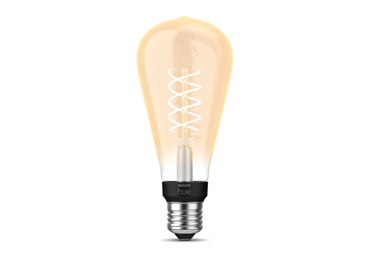 Philips Hue LED Edison-lamp filament donker glas E27 7W dimbaar