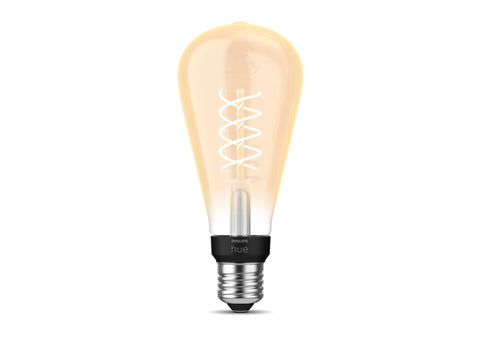 Philips Hue LED Edison-lamp filament donker glas E27 7W dimbaar