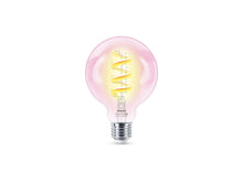 Philips LED bollamp spiraal filament E27 40W dimbaar wit en gekleurd