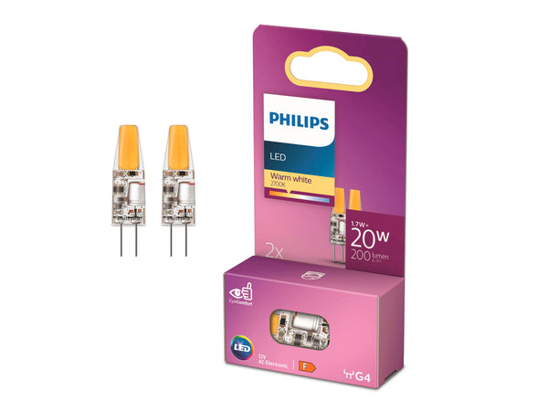 Philips LED capsulelamp G4 20W 2 stuks