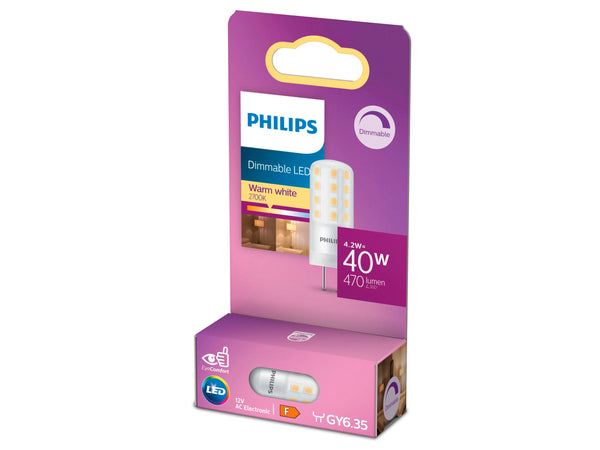 Philips LED capsulelamp GY6,35 40W dimbaar