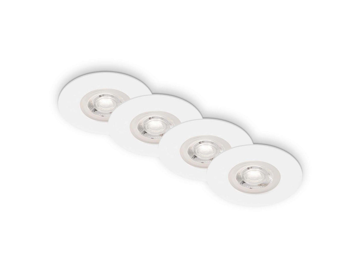 LED inbouwspot 4,9W wit 4 stuks, inbouwspots — SKU COLOS-1120429, EAN 4002707421573