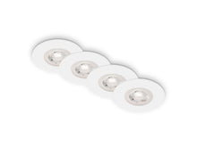 LED inbouwspot 4,9W wit 4 stuks
