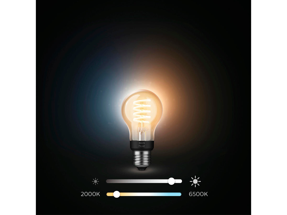 Philips Hue LED peerlamp E27 7W dimbaar 3 stuks