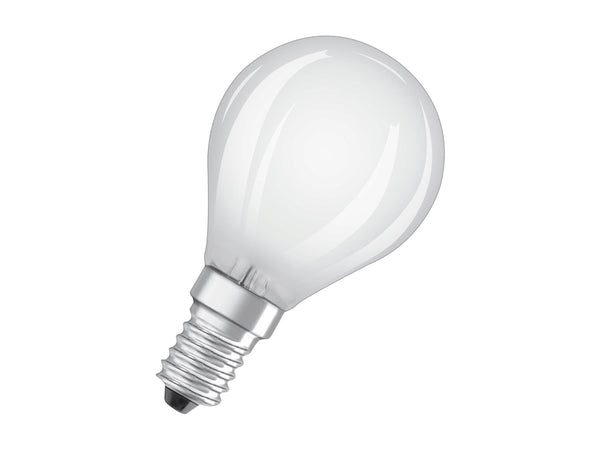 Osram ampoule LED poire mat E14 4W blanc chaud 2 pièces