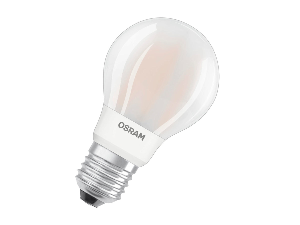 Osram LED peerlamp mat E27 12W dimbaar warm wit
