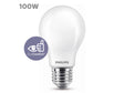 Philips ampoule LED poire verre mat E27 10,5W