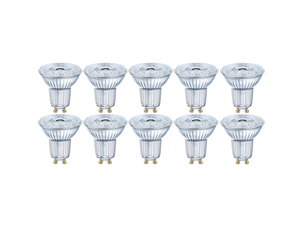 Osram LED spot GU10 4,3W koud wit 10 stuks
