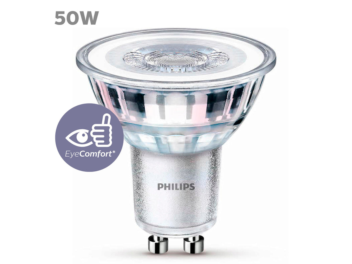 Philips LED spot GU10 4,6W koud wit