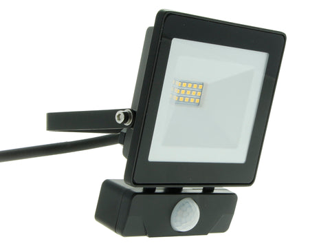 Select Plus LED straler 10W met PIR + kabel