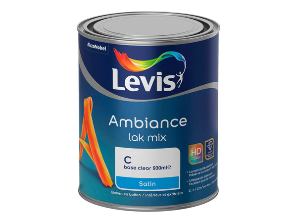 Levis Laque Ambiance satinée 1l mix clear
