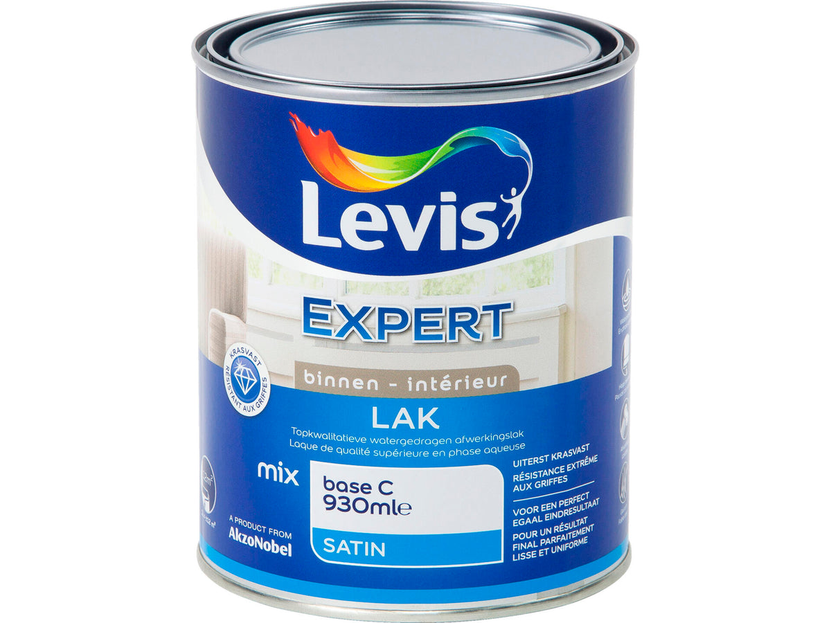 Levis Lak satijn 1l mix clear