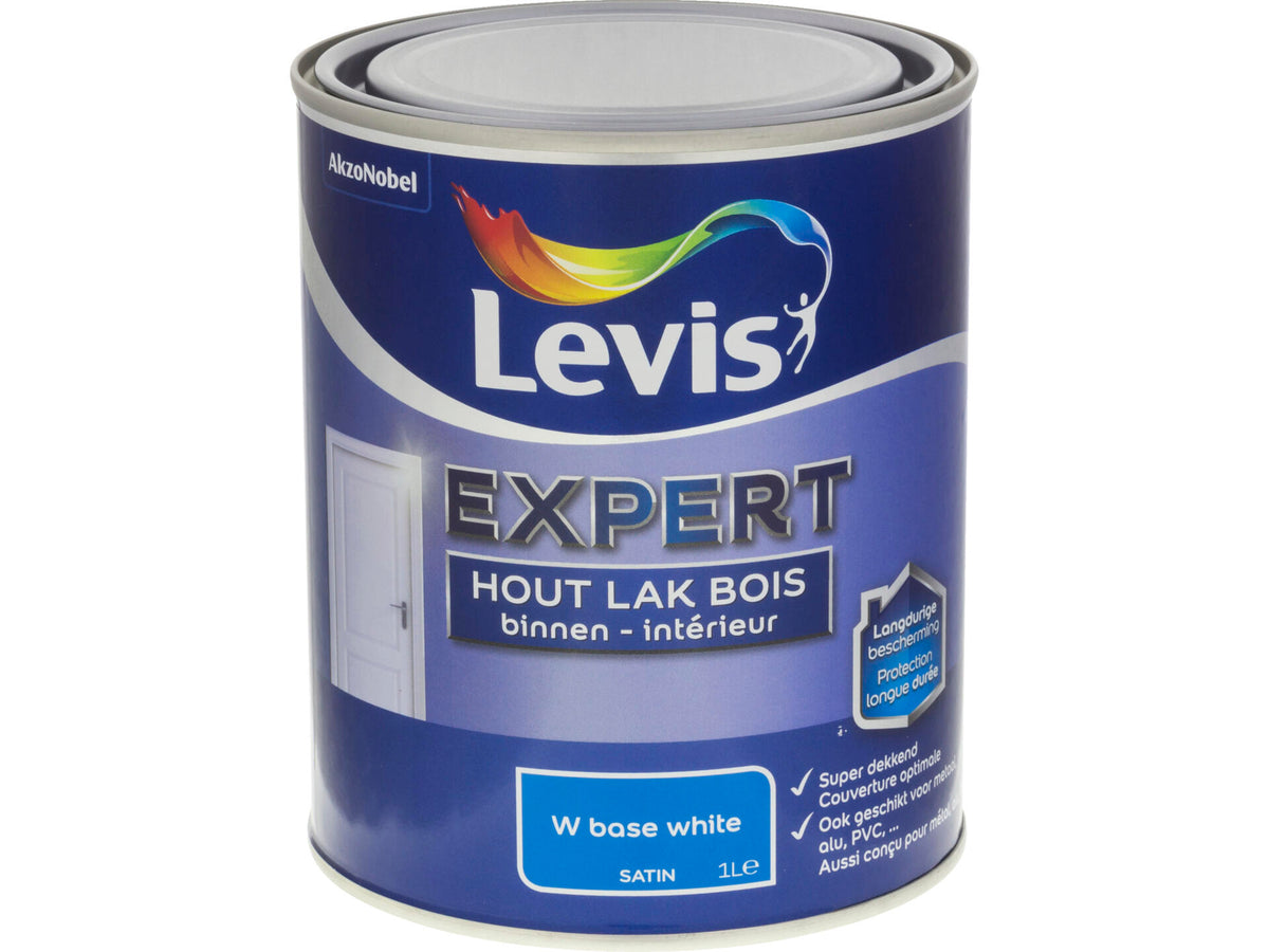 Levis Lak satijn 1l wit