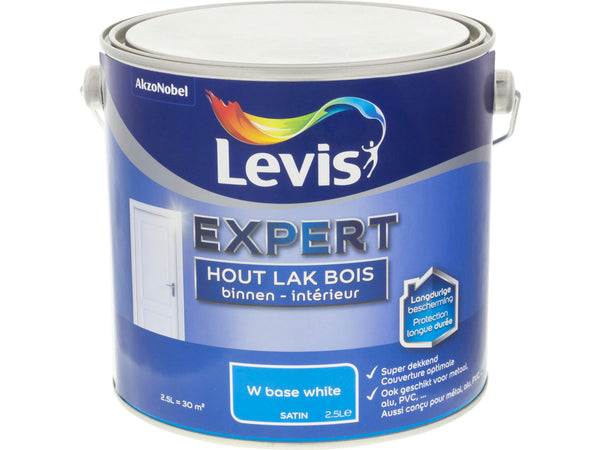 Levis Laque satinée 2,5l mix clear
