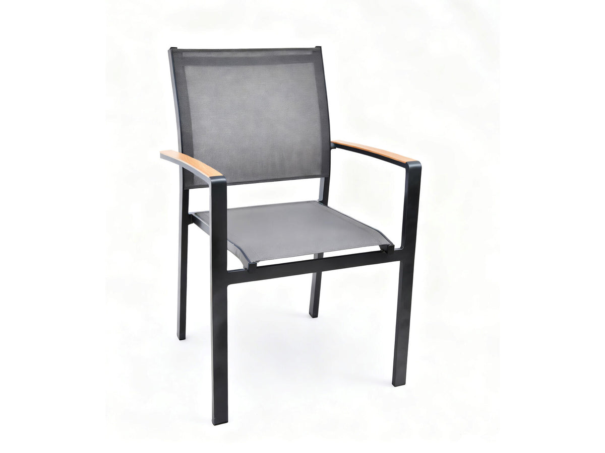 Garden Plus Lari tuinstoel grijs